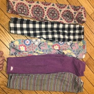 Lot of 5 pairs 3 / 3T girls leggings